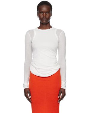 Jil Sander Crewneck T-shirt - Red