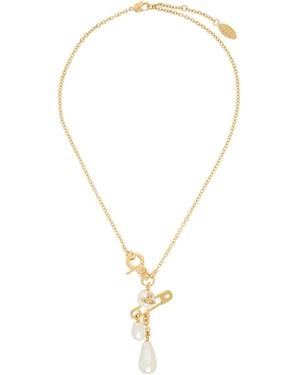 Vivienne Westwood Claude Small Necklace - Metallic