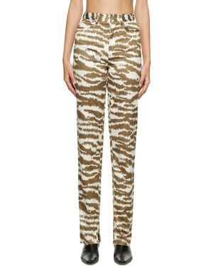 Juneyen Off- Tiger Trousers - Metallic