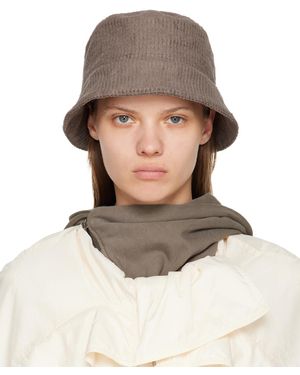 Rick Owens Chapeau bob gilligan gris - Neutre
