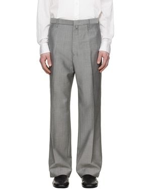 Lanvin Straight Trousers - Grey