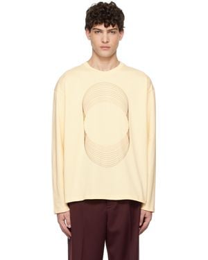 Commas Pull Molletonné Sunwaves À Broderie - Noir