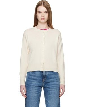 &Daughter Off Ada Crewneck Cardigan - Blue