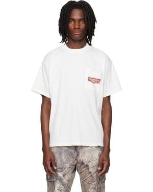 Represent Off- 'Nothing Faster' T-Shirt - White