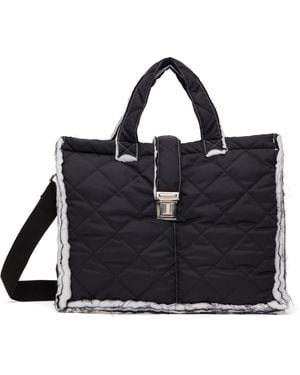 Camiel Fortgens Padded Shopper Bag - Black