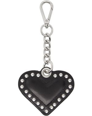 R13 Heart Keychain - Black
