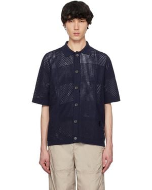 WOOYOUNGMI Check Shirt - Blue
