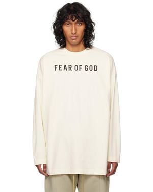 Fear Of God オフホワイト Thunderbird 長袖Tシャツ