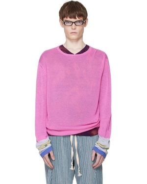 Edward Cuming Limp Wrist Sweater - Pink