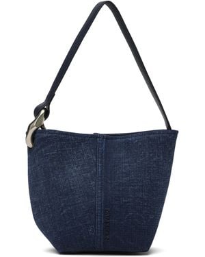 JW Anderson ブルー スモール Jwa Corner バケットバッグ