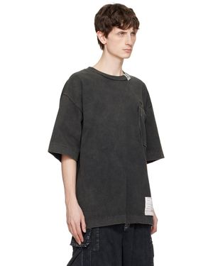 【国内買付】MIHARAYASUHIRO Amateur Sewn Like T-shirt Tシャツ MAISON MIHARA YASUHIRO T-SHIRT IMITATION COMPLEX | a468349
