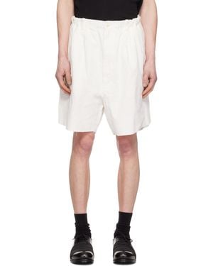 Random Identities Corduroy Worker Shorts - Black