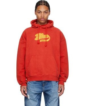 Bluemarble Varsity Hoodie - Red