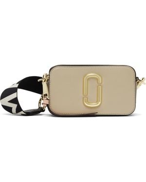 Marc Jacobs カーキ 'The Snapshot' バッグ - ブラック