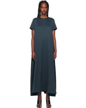 REMAIN Birger Christensen Short Sleeve Maxi Dress - Black