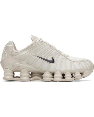Nike ベージュ Shox Tl スニーカー - グレー