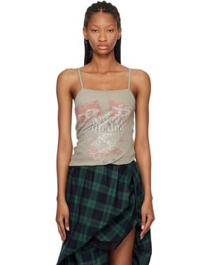 DIESEL Taupe T-Recy Camisole - Green