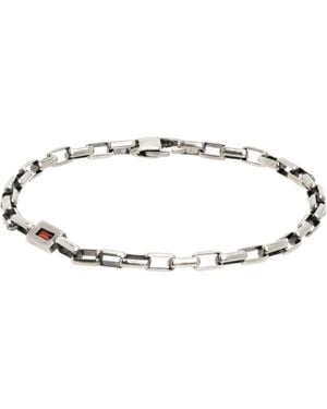 Title Of Work Gemstone Garnet ブレスレット - ブラック