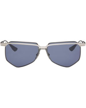 Dita Eyewear Lunettes De Soleil Interline Argentées - Noir