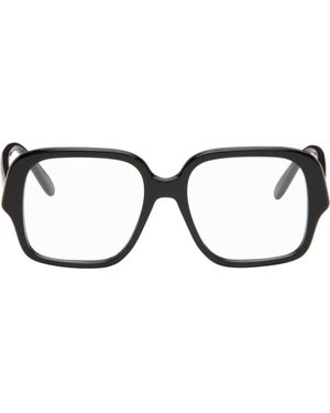 Loewe ブラック スリムメガネ