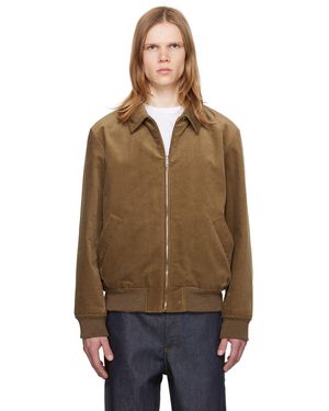 A.P.C. ブラウン Gilles ボンバージャケット