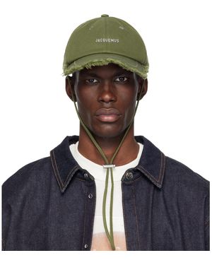 Jacquemus Khaki 'The Artichaut' Cap - Green