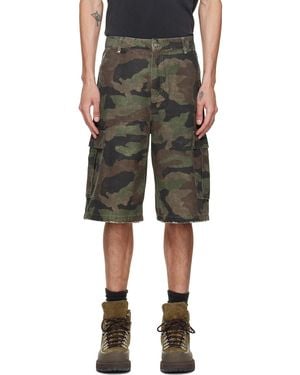Represent Cargo Shorts - Green