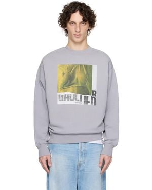 Jean Paul Gaultier Ssense Exclusive Cotton Crew Printed Water Sweatshirt - Multicolour