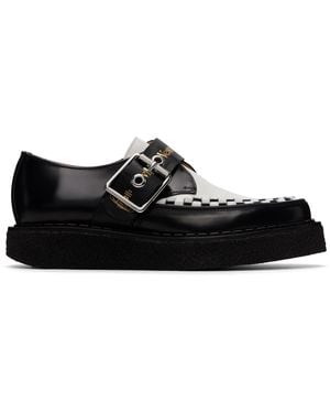 Vivienne Westwood George Cox Edition Point Toe Monkstraps - Black