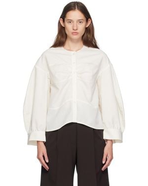 Kika Vargas Off- Menchu Shirt - White