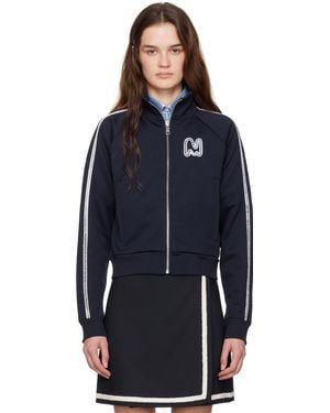 MSGM Logo Track Jacket - Blue