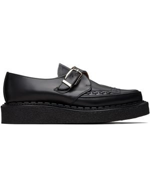 George Cox Diano Monkstraps - Black
