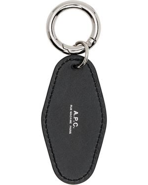 A.P.C. Diamant Keychain - Black
