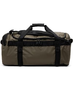 The North Face Grand Sac De Sport Taupe En Canevas Base Camp - Noir