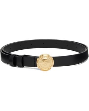 Jean Paul Gaultier ブラック Champagne Cork レザーベルト