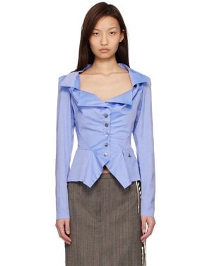 Vivienne Westwood Monday Blouse - Blue