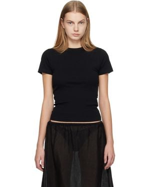 Matteau Rib Baby T-Shirt - Black