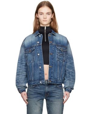 Rhude Ssense Exclusive Denim Jacket - Blue