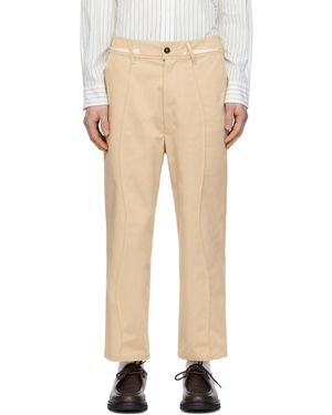 Camiel Fortgens Slack Trousers - Natural