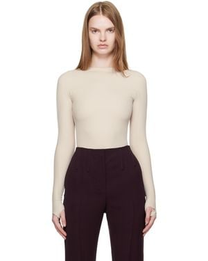 Mugler Shoulder Logo Bodysuit - Multicolour