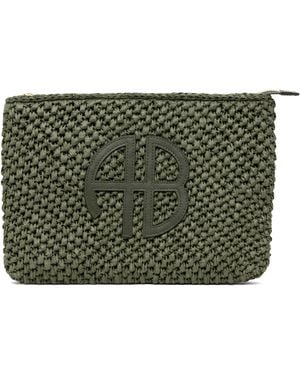 Anine Bing Rio Pouch - Green