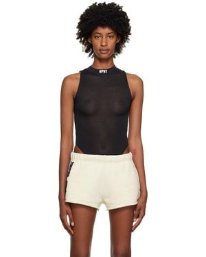 Heron Preston Black 'hpny' Bodysuit
