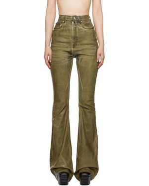 Rick Owens ーン Porterville Bolan ブーツカット ジーンズ - マルチカラー
