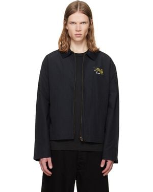 KENZO Paris Jumping Tiger' Coach Jacket - Black