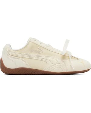 PUMA Baskets Speedcat Etoile Jaunes - Blanc