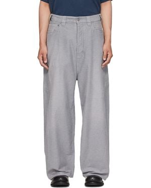 Balenciaga Trompe L'Œil Jeans - Grey