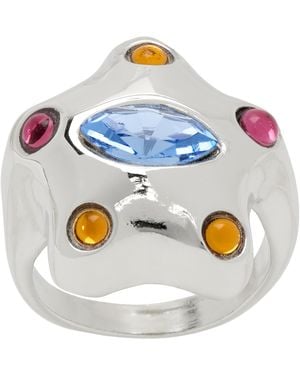 Collina Strada Demi Starlette Ring - Blue
