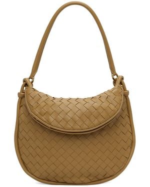 Bottega Veneta Tan Medium Gemelli Bag - Brown