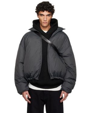 Fear Of God Holiday Ripstop Nylon Puffer Down Jacket - Black