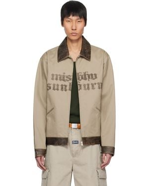 MISBHV 'Sunburn' Work Jacket - Natural